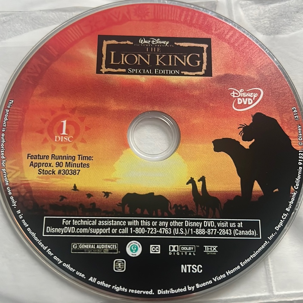 Lion king 1 and 1.5